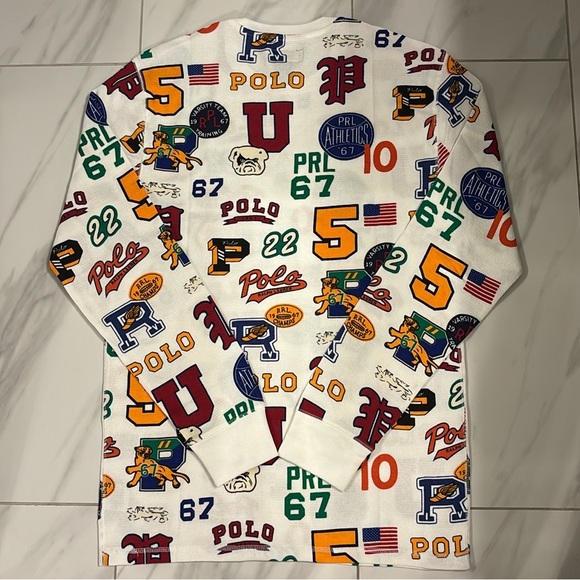 Men’s Polo Ralph Lauren Thermal Sleepwear Long Sleeve T-Shirt - Picture 5 of 5